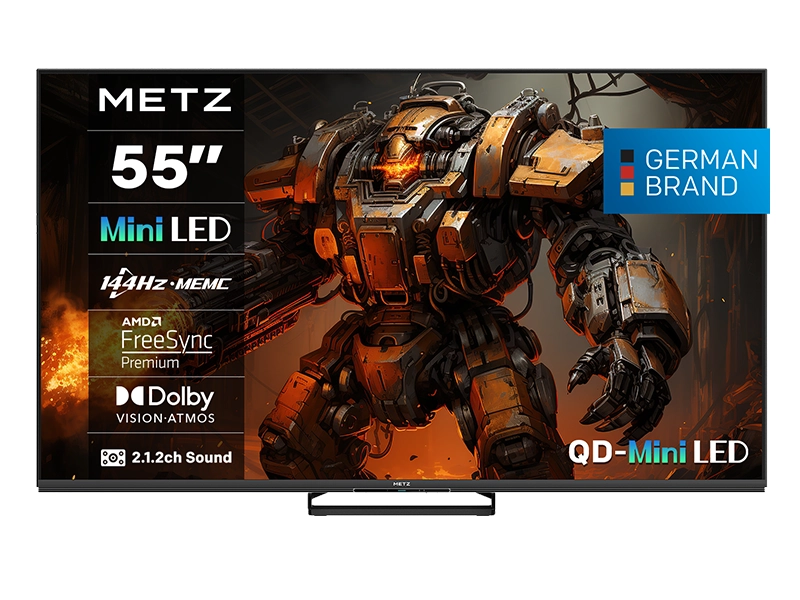 Un televisor para cada escenario: deportes, juegos y cine en el Metz MNE8000